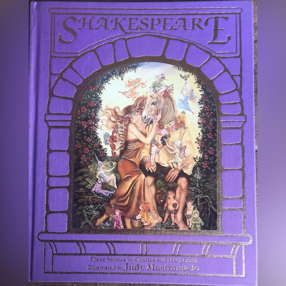 Vintage Shakespeare Charles & Mary Lamb color illustrations Judy Mastrangelo NC